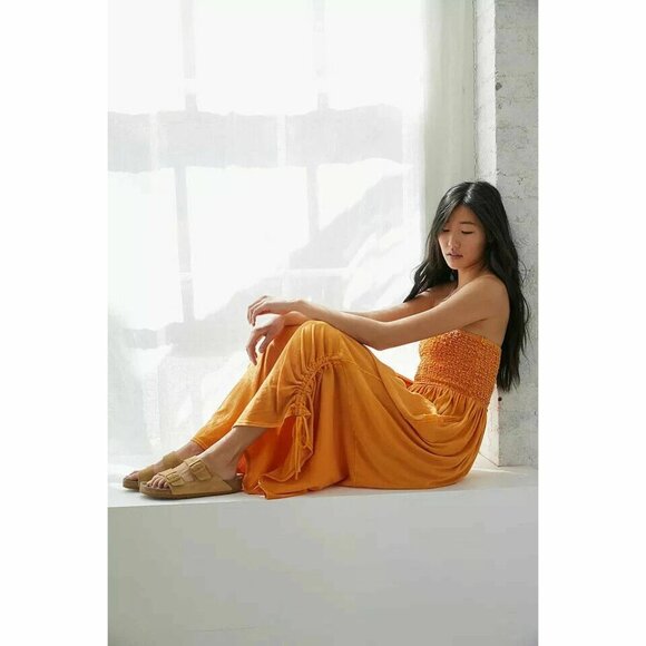 Out From Under UO Makena Smocked Jumpsuit Dress S - Picture 3 of 3